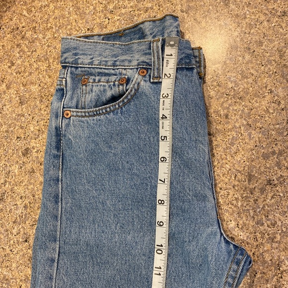 Vintage 501 Button Fly Levi’s Blue Jeans Tag Says W29xL30 Made in USA 92? - Picture 11 of 16